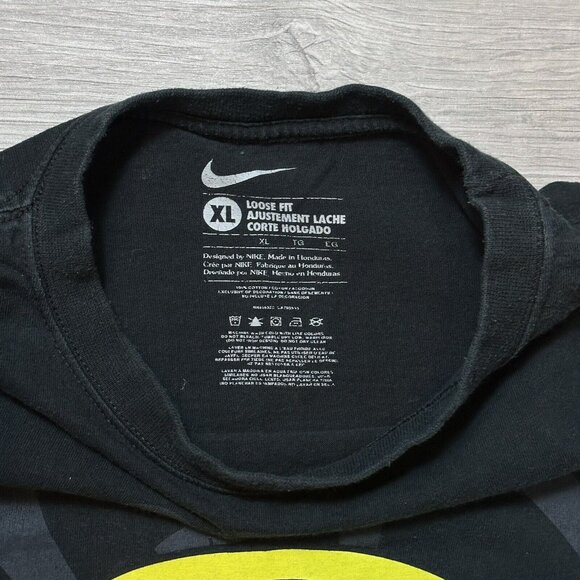 Oregon DUCKS Football NIKE 2010 ROSE BOWL Loose Fit TEE SHIRT Men's XL Oversized - Picture 7 of 9